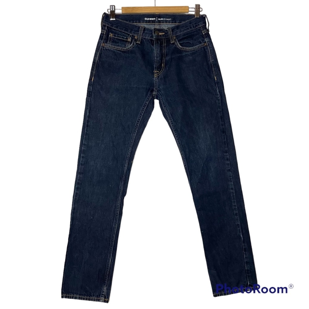 Old Navy Slim/Etroit dark wash denim jeans Size 28x30